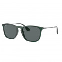 RB4187 666381 T54 Chris 145 3P Transp Green Dark Grey