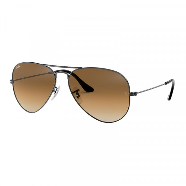 RB3025 004/51 T55 Aviator Large Metal Brown Gradient