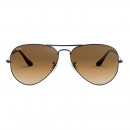 RB3025 004/51 T55 Aviator Large Metal Brown Gradient