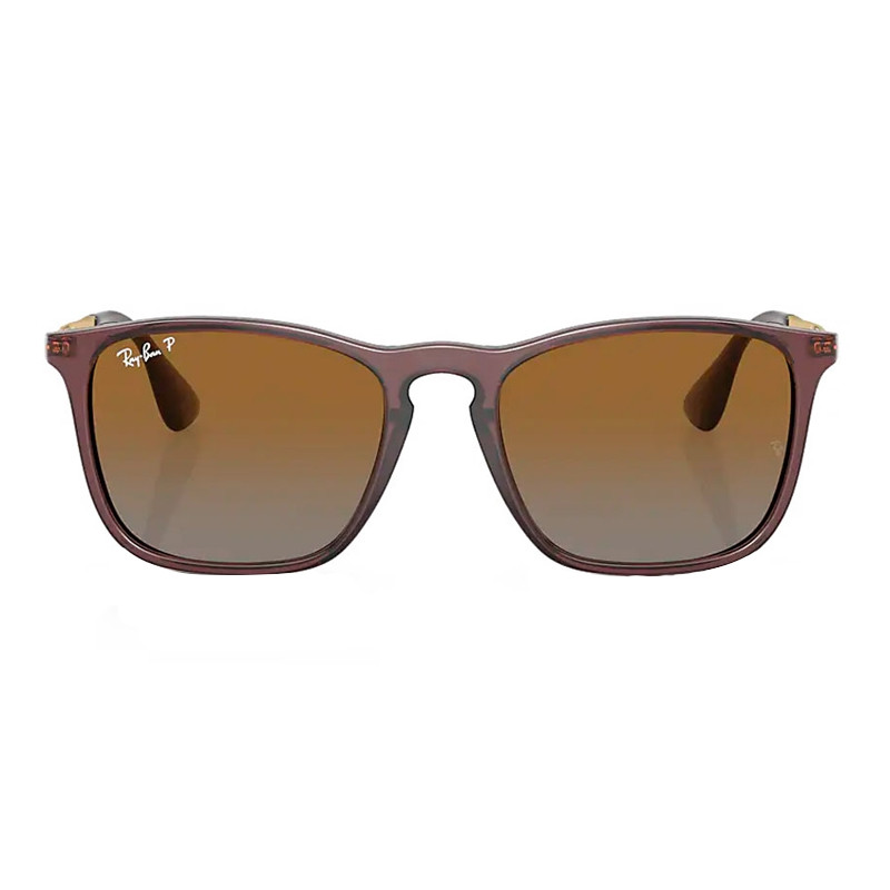 Ray-ban RB4187 6593T5 T54 Chris 145 3P Brown Grey Polarized – imagen 2