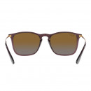 RB4187 6593T5 T54 Chris 145 3P Brown Grey Polarized