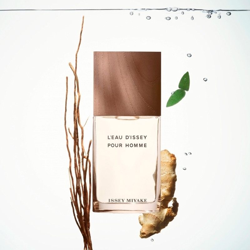Issey Miyake - L'Eau d'Issey pour Homme Vétiver Eau de Toilette Intense - Perfume de hombre inspirado en la naturaleza con notas amaderadas de vetiver, jengibre y salvia - Disponible en varios tamaños – imagen 3