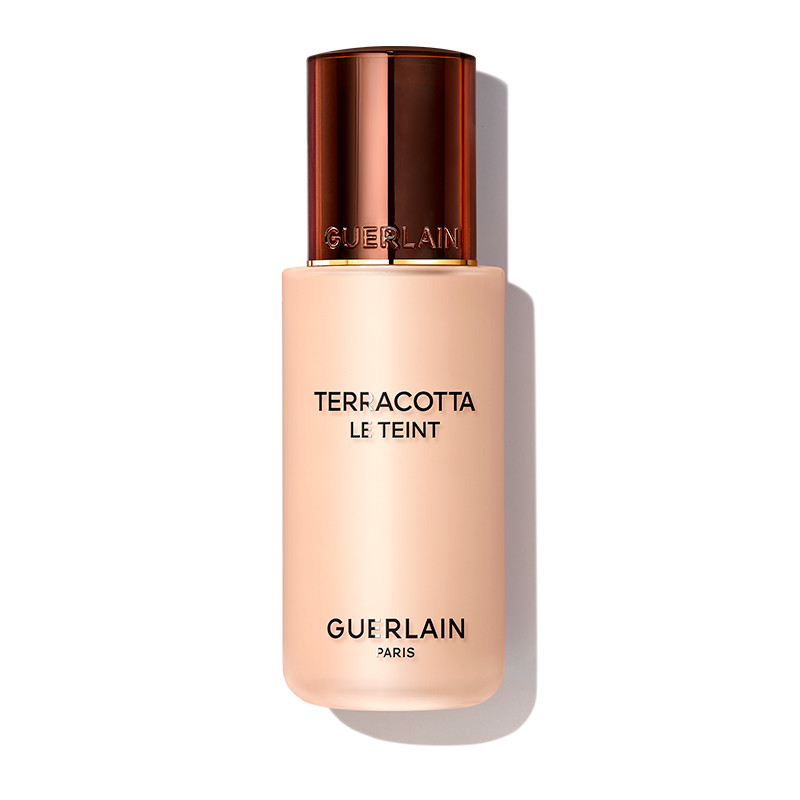 Guerlain Women's 0C Cool,Rosé Makeup Terracotta Le Teint Natural Perfection Foundation Good Face Effect 24H Duration - No Transfer 0C Cool / Rosé