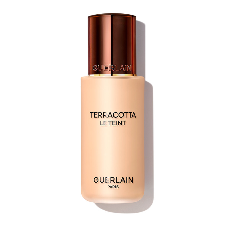 Guerlain Trucco Terracotta Le Teint Fondotinta per trucco Perfezione naturale Buon effetto viso Durata 24 ore - Nessun trasferimento 1W WARM / DORÉ