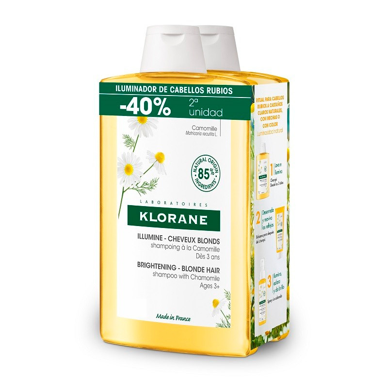 Klorane DUO Champú a la Camomila