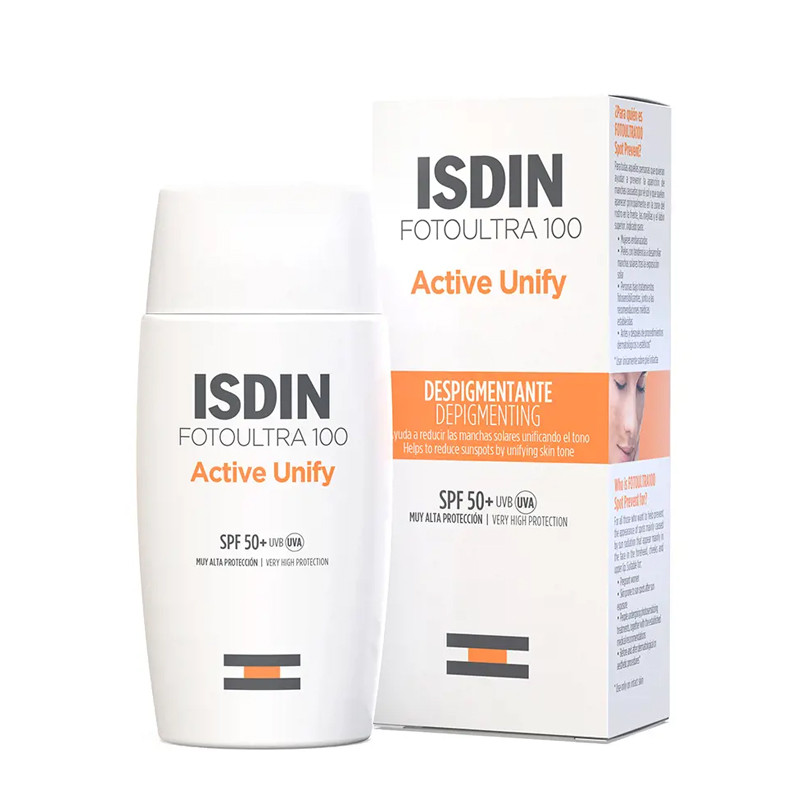 Isdin FotoUltra 100 Active Unify Fusion Fluido Despigmentante SPF50+ – imagen 2