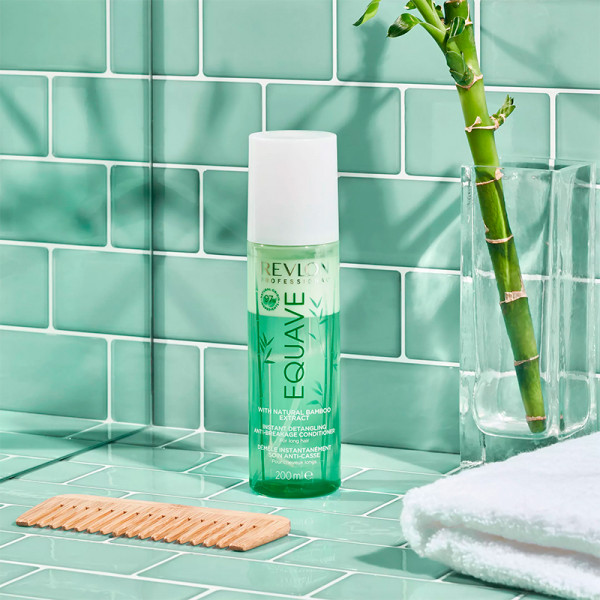 Acondicionador desenredante instantáneo sin aclarado para cabello largo