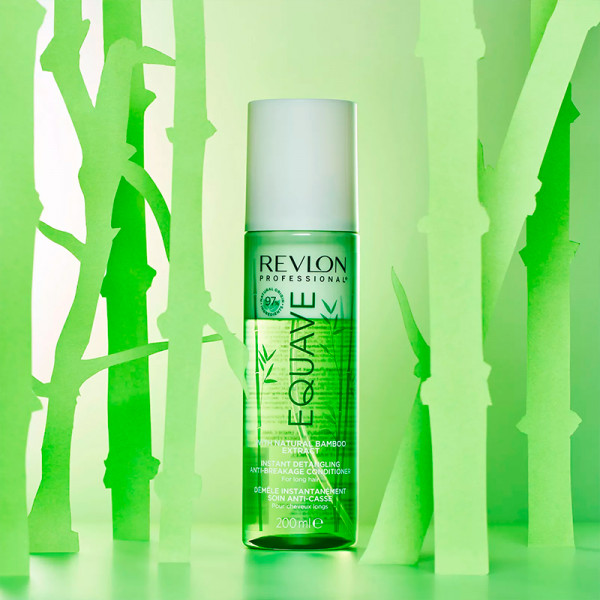 Acondicionador desenredante instantáneo sin aclarado para cabello largo