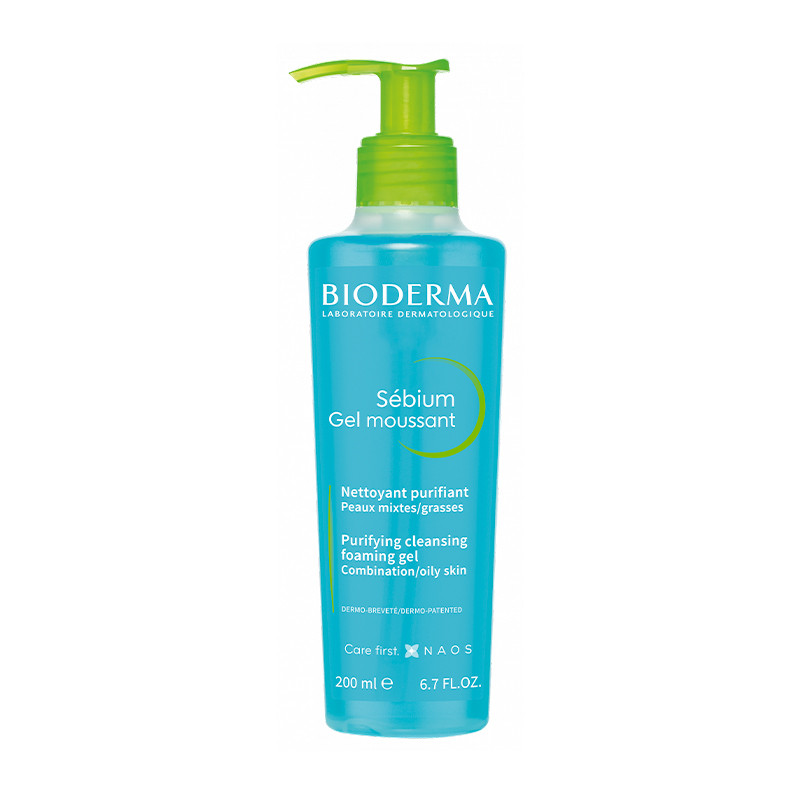 sebium gel moussant detergente