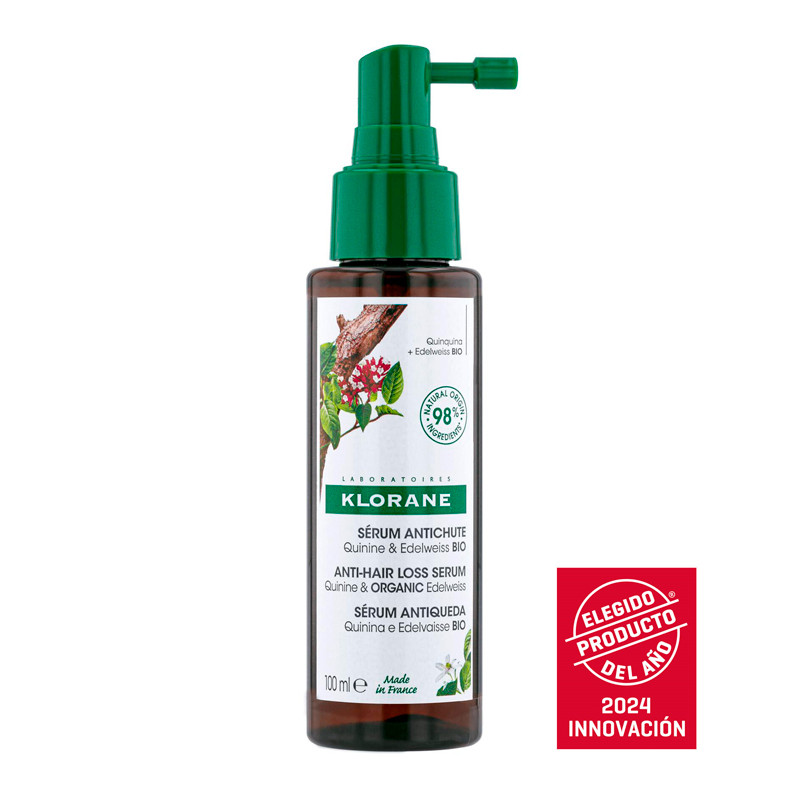 Klorane Tratamiento Anticaída Sérum anticaída a la Quinina y Edelweiss BIO