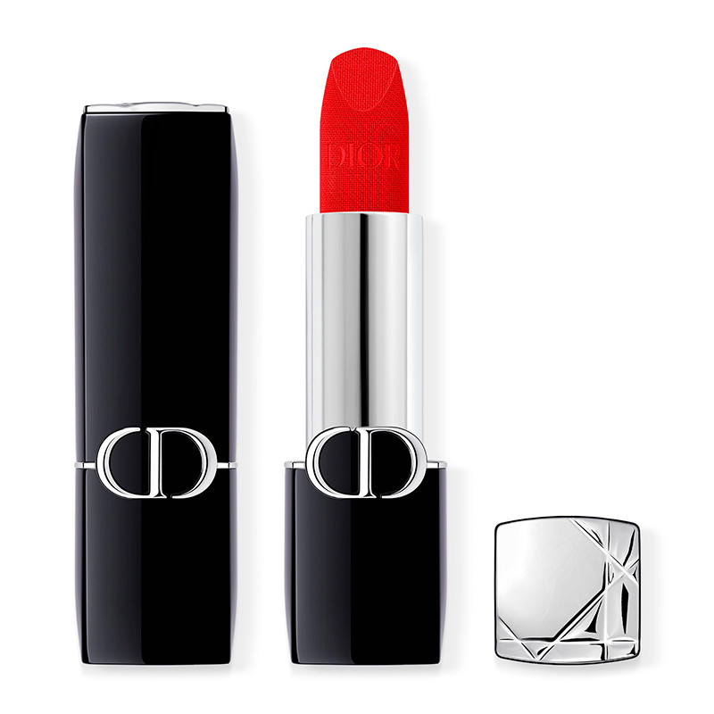 Dior Lippenstifte ROUGE DIOR LIPPENSTIFT - KOMFORT UND LANGANHALTEND - FEUCHTIGKEITSSPENDENDE BLUMENBEHANDLUNG _999 ATERCIOPELADO