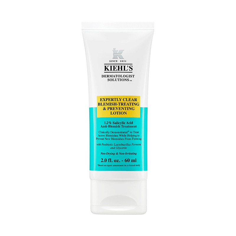 Kiehl's Detergente e detergente per il trucco Expertly Clear Blemish-Treating & Preventing Lotion Crema anti-imperfezioni