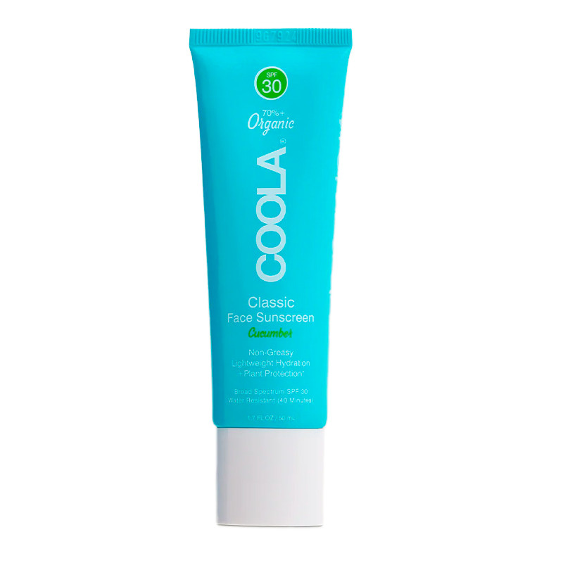 Coola Light Face Sunscreen Face Sunscreen Lotion Cucumber Spf30