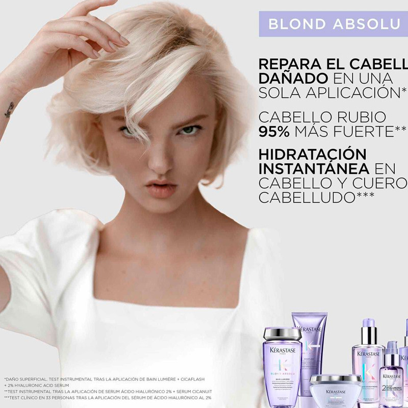 Kérastase BLOND ABSOLU 2% pure ha serum 50 ml – imagen 4