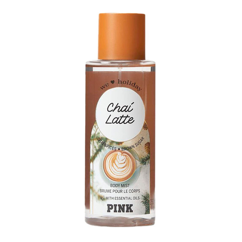 Victorias Secret Pink Chai Latte Body Mist PINK Chai Latte