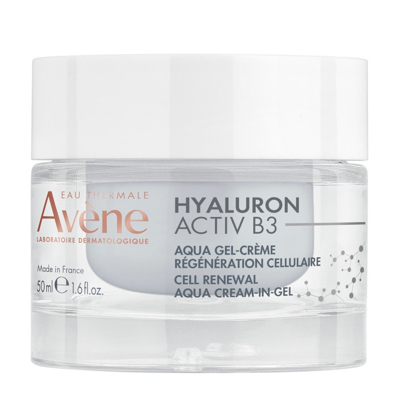 Avene Women's Cream Face Skin Care Hyaluron Activ B3 Aqua Cell Regenerating Gel