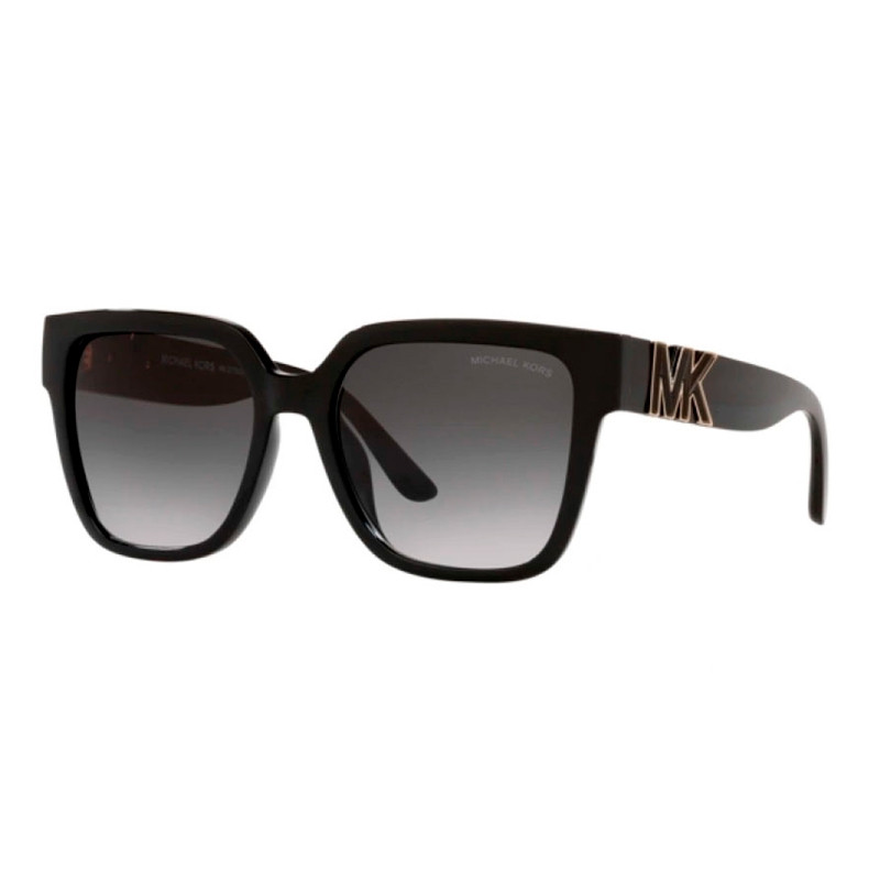 Michael Kors Woman Sunglass Karlie - Frame color: Black, Lens color: Dark Grey Gradient