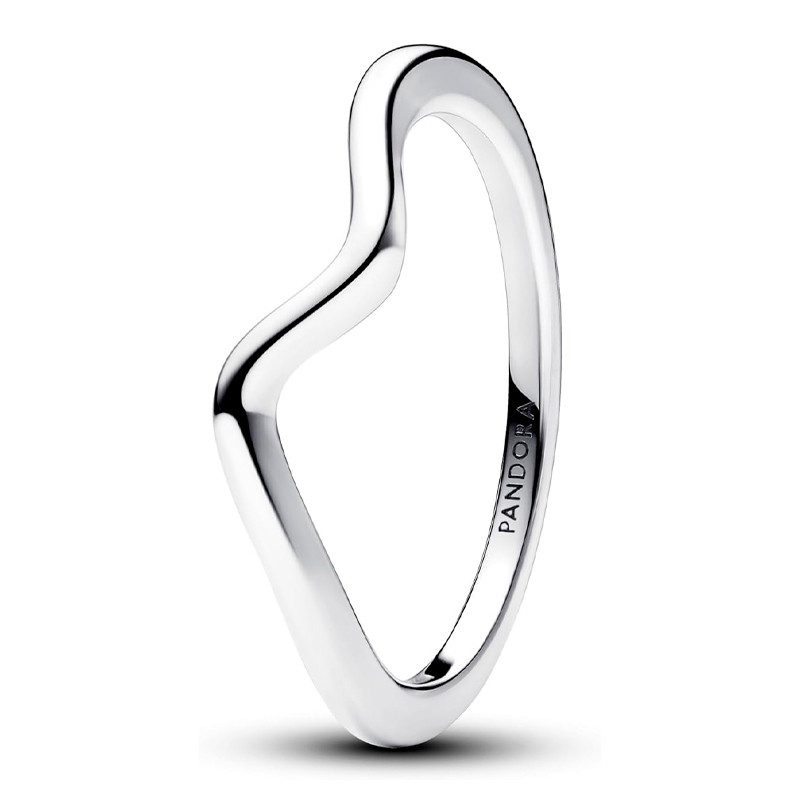 Pandora Rings Polished Wave Ring 193095C00
