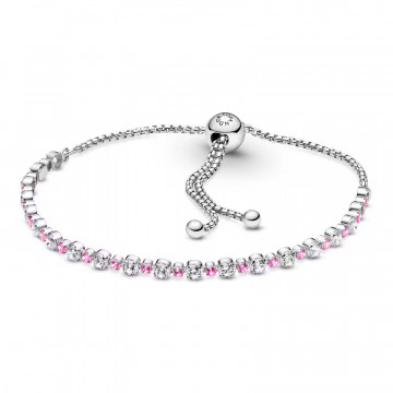 sparkly-pink-and-clear-bracelet-with-slider-clasp