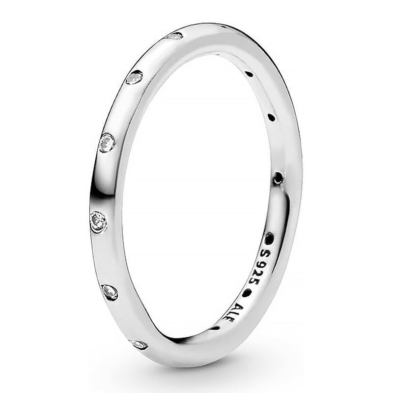 Pandora Silver Rings Shiny Drops Ring 190945Cz