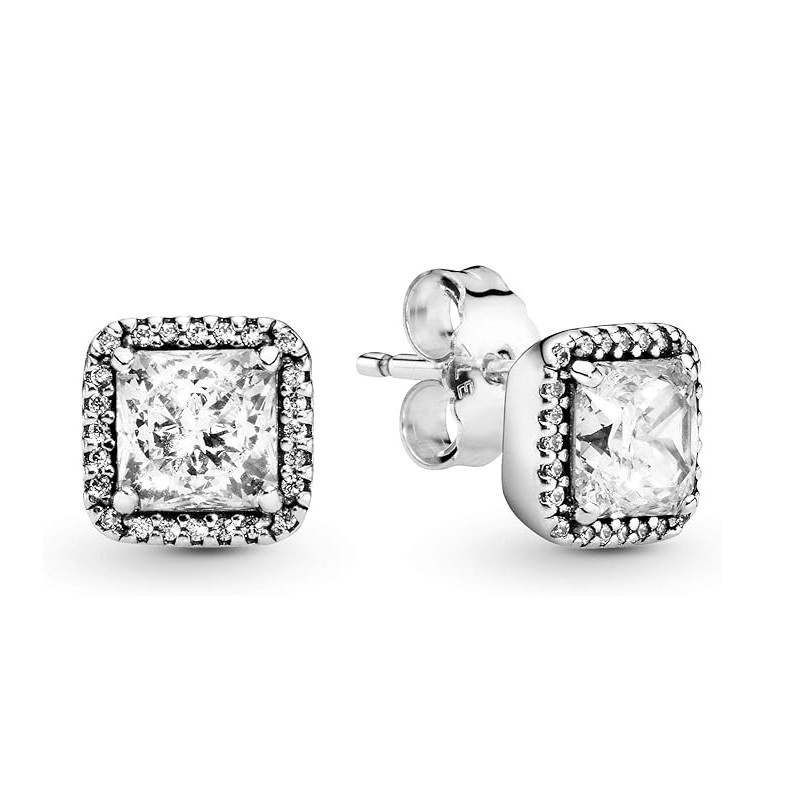 Pandora Silver Earrings Timeless Elegance Earrings 290591Cz