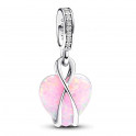 Charm-Anhänger „Mom Opalescent Heart“ 793202C01