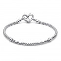 Bracciale a catena con borchie Pandora Moments 592453C00