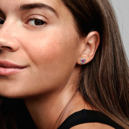 Circle Eternity October Stud Earrings 292334C05 - Sabina
