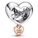 Heart Charm I Love You Daughter 782327C00