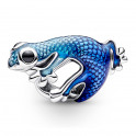 Metallic Blue Gecko Charm 792701C01