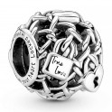 Filigree Chain Link Padlock Charm 790071C00