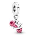 Dumbbell and Heart Pendant Charm 799545C01