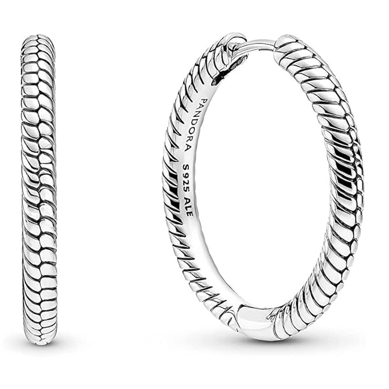 Pandora Orecchini Orecchini a cerchio Pandora Moments per fascino 299532C00