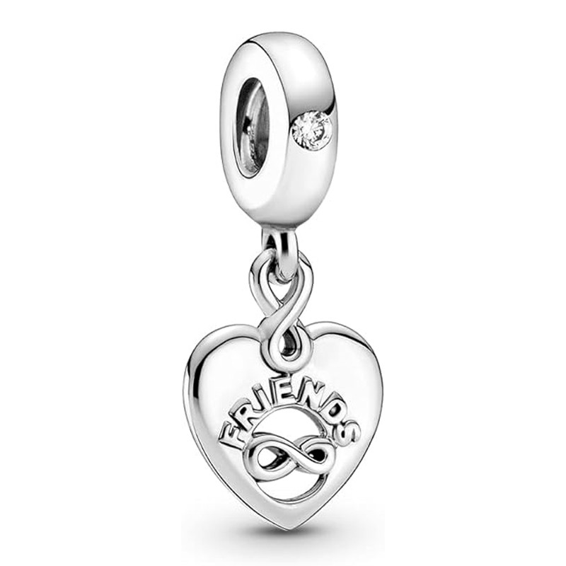 Pandora Charms Ciondolo a forma di cuore Friends Forever 799294C01