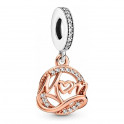 Two-Tone Mom Pendant Charm 789374C01