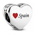 Herz-Spanien-Charm aus Sterlingsilber 792015_E033