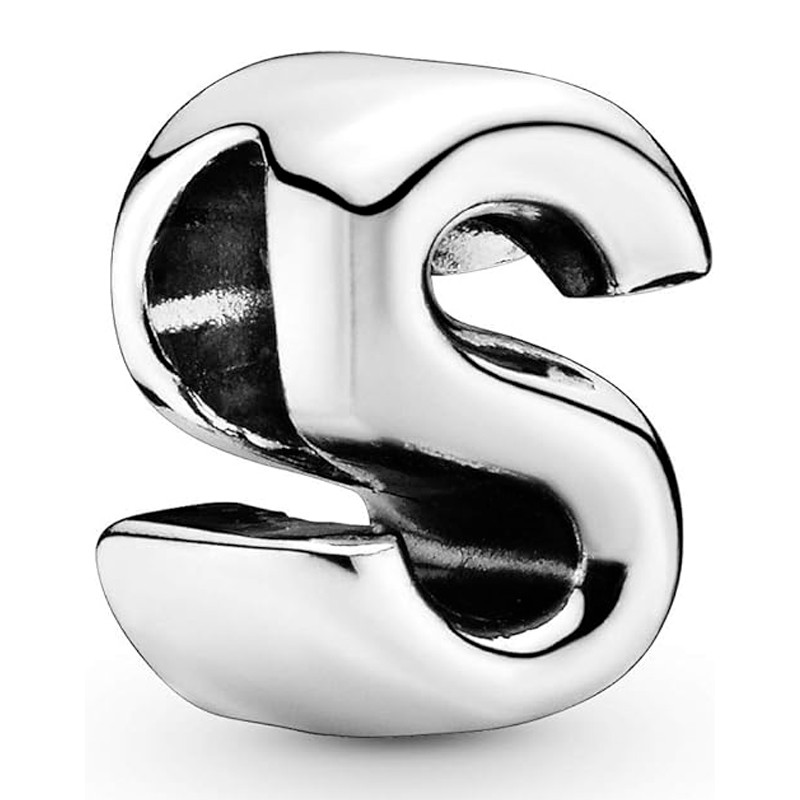 Pandora Charms Charm in argento Lettera S 797473