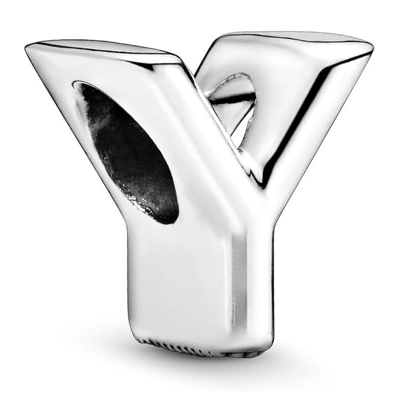 Pandora Charms Ciondolo in argento sterling con lettera Y 797479