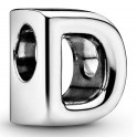 Letter D sterling silver charm 797458