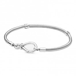 NADIR Bracciale Donna Marlù 25BR0001N-M – Catena Snake 8 Lati In Acciaio Nero Opaco, Nodo Regolabile Fino A 8 Cm, Scritta Laser