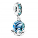 Charm Colgante Pulpo Cristal de Murano 791694C01