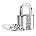 Padlock and Key Pendant Charm 790088C01