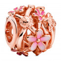 Charm Margarita Rosa Openwork 788772C01