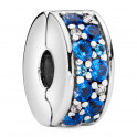 Charm de Clip Pavé Azul 791817NSB-MX