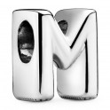 Letter M sterling silver charm 797467