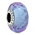 Charme en verre de Murano violet lavande 798875C00