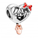 Charm Corazón Mamá Minnie Mouse de Disney 781142C01