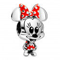 Ciondolo Disney Minnie Mouse con vestito a pois e fiocco 798880C02