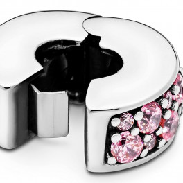 Pink Pavé Clip Charm 791817PCZ - Sabina