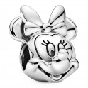 Charm en plata de ley Retrato Minnie 791587